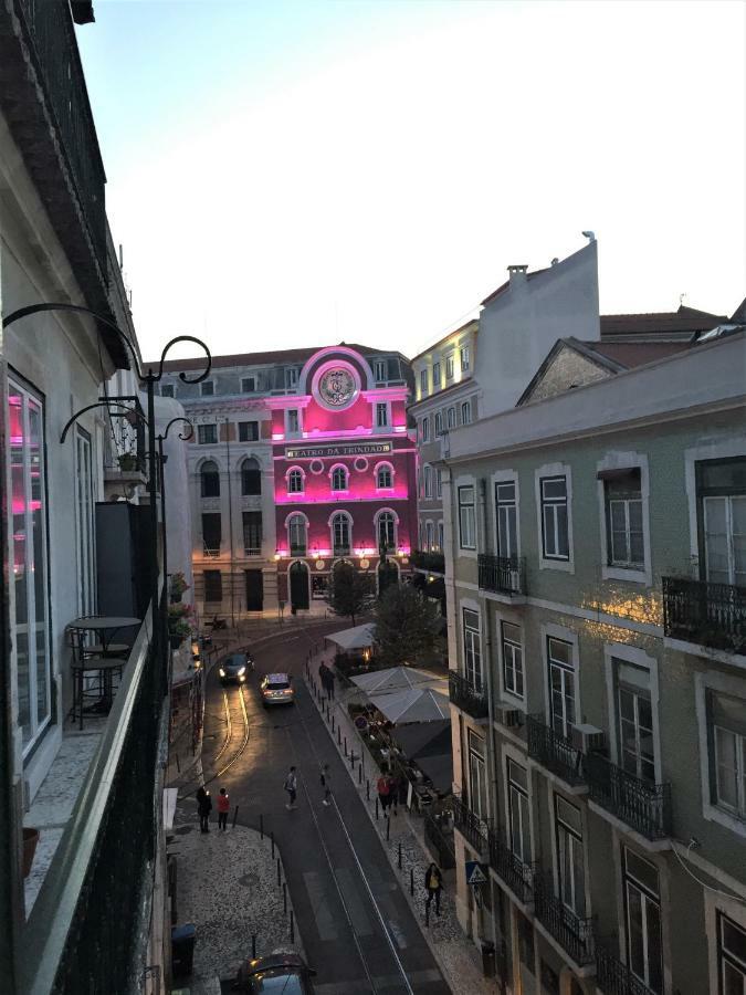 Apartamento Charming Chiado 2Bedr W/Balcony And View Lisboa Exterior foto